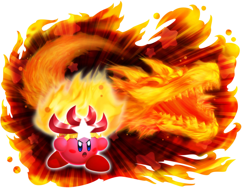 Clipart Flames Spaceship - Kirby's Return To Dreamland Snow Bowl (864x768), Png Download