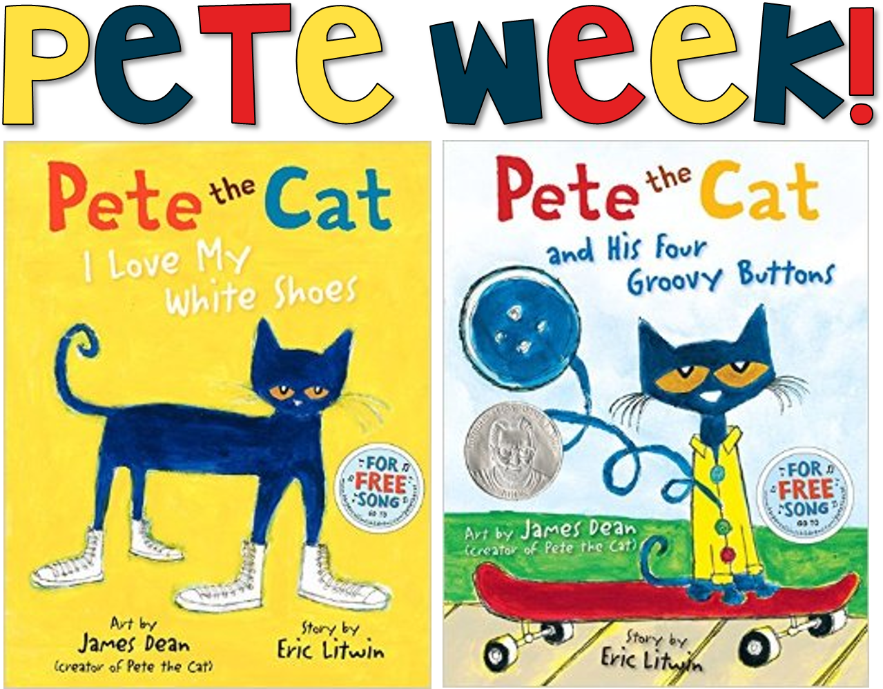 When We Had Our Pete The Cat Week, We Were Still Very - Pete The Cat Books (1312x1009), Png Download
