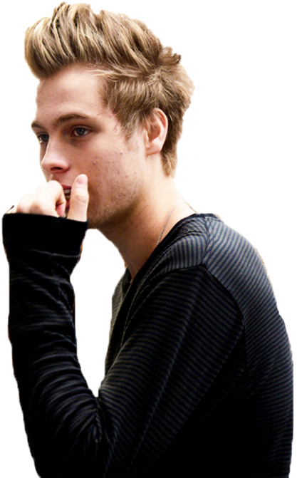 Luke Hemmings, 5sos, And 5 Seconds Of Summer Image - Luke Hemmings Sweater Paws (500x684), Png Download