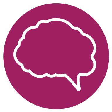 Brain Speech Bubble Icon - Callout (400x389), Png Download