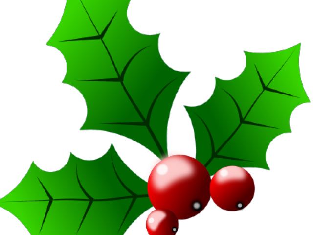 Holiday Free On Dumielauxepices Net Holly - Holly Berries Png (640x480), Png Download