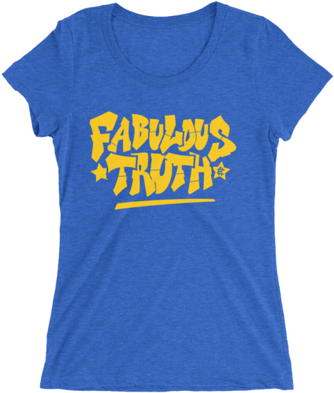 R Truth & Carmella Mmc "fabulous Truth" Women's Tri - Once Upon A Mattress T Shirt (600x600), Png Download