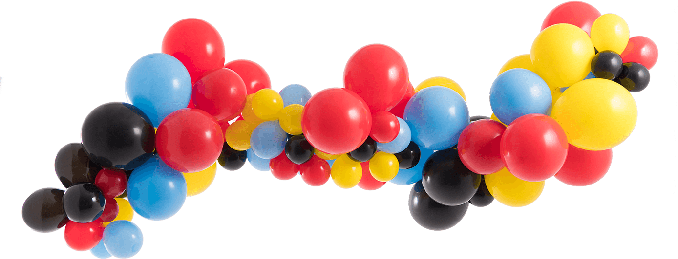 Mickey Mouse Balloon Png (1400x1400), Png Download