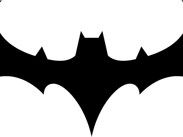 Batman Silhouette Logo - Batman (640x480), Png Download
