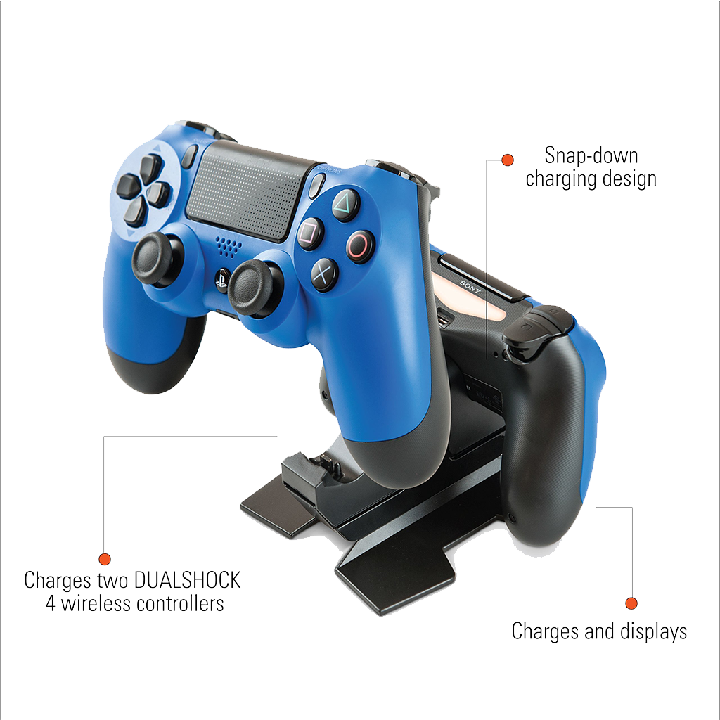 Dualshock 4 Charging Station For Playstation - Game Controller (1024x1024), Png Download