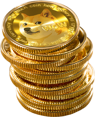 How Tall Is Your Pile - Gold Coins (312x397), Png Download