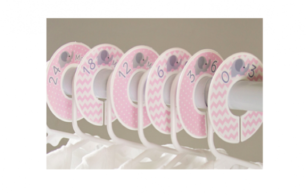 Closet Divider - Nursery (609x538), Png Download
