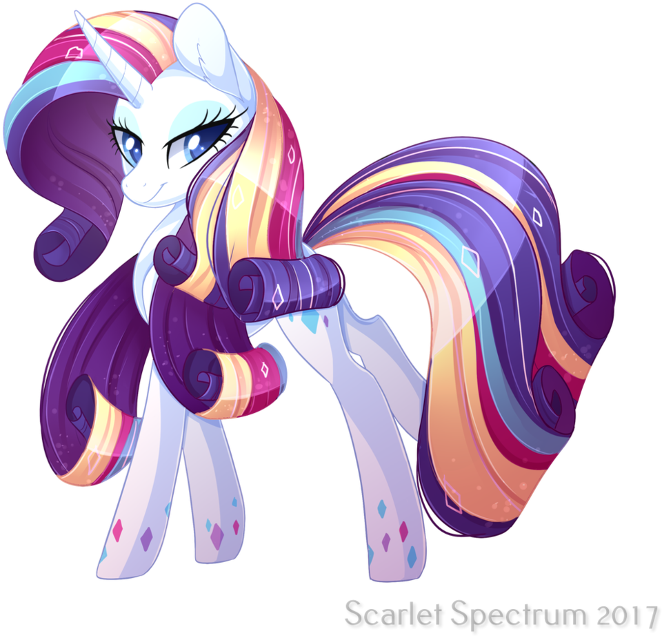 Scarlet-spectrum, Female, Mare, Pony, Rainbow Power, - My Little Pony: Friendship Is Magic (1024x1024), Png Download