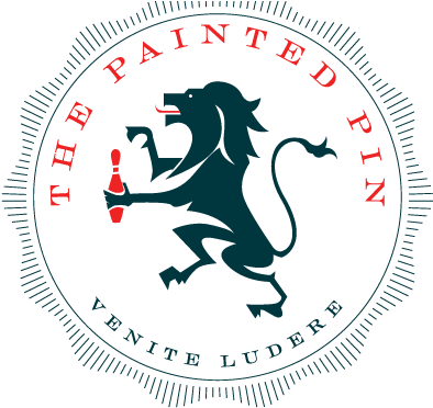 The Painted Pin - Painted Pin Logo (413x371), Png Download