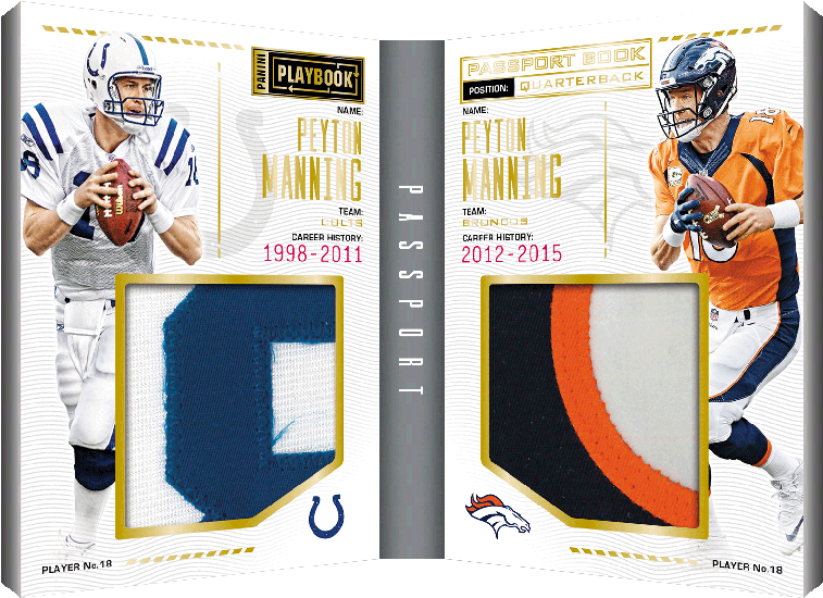 Panini America Delivers Detailed First Look At 2016 - Panini Playbook Football Cards (800x600), Png Download