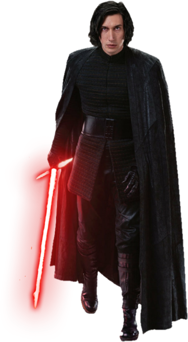 Png Kylo Ren - Star Wars Kylo Ren Png (622x1285), Png Download