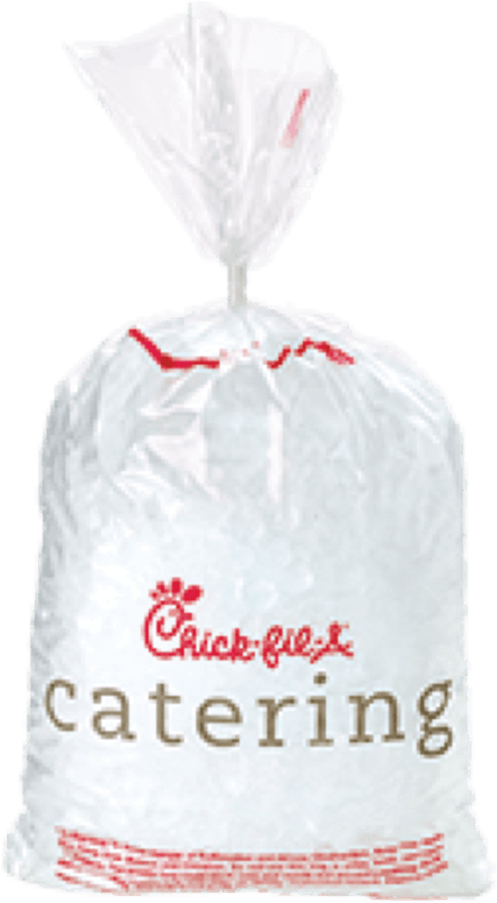 5 Lb Bag Of Ice - Chick Fil (800x1000), Png Download