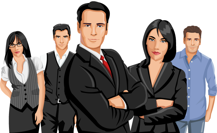 Cartoon Confident Business Team - Business Women Of The Bible: 4 Areas (700x430), Png Download