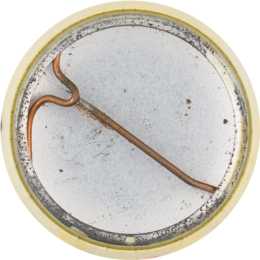 Hand Painted Two Button Back Art Button Museum - Circle (1000x937), Png Download