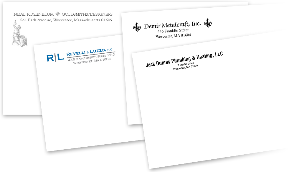 Example Corporate Letterhead Designs Example Corporate - Envelope #10 Black Corporate Identity (1000x583), Png Download