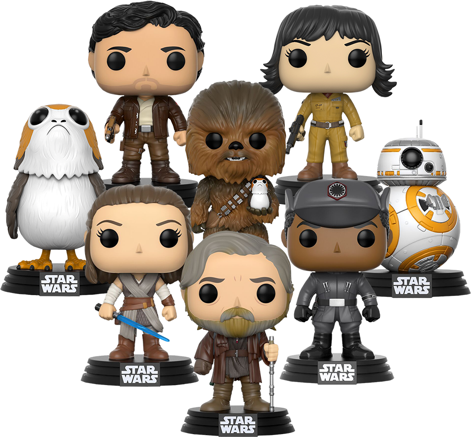 Star Wars Episode Viii - Star Wars The Last Jedi Pop (951x883), Png Download