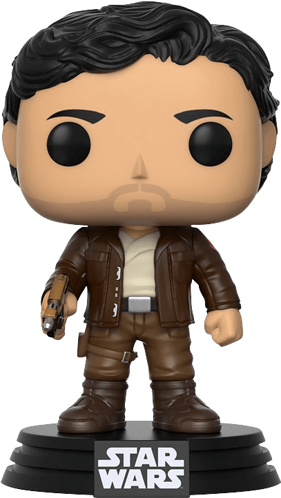 The Last Jedi Poe Dameron Pop Bobblehead - Pop Funko Star Wars 2017 (722x722), Png Download