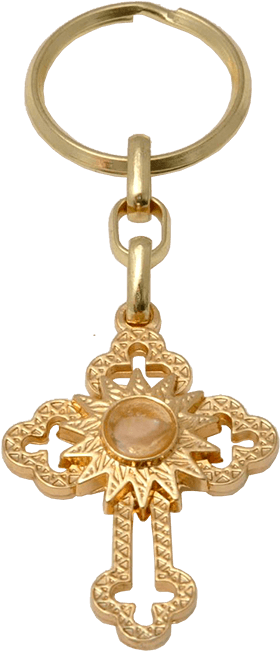 Star Of Bethlehem Cross - Pendant (650x650), Png Download