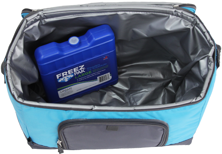 Home / Ice Packs / Bottles / Freez Pak™ Large - Diaper Bag (1000x1000), Png Download