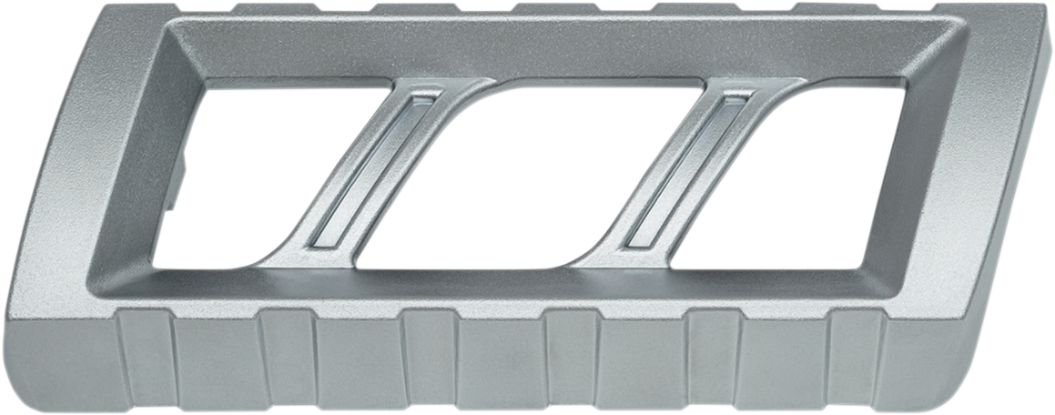 Kuryakyn 3562 Bead Blasted Silver 6" Clamp On Universal - Kuryakyn Riot Heat Shield (1159x456), Png Download
