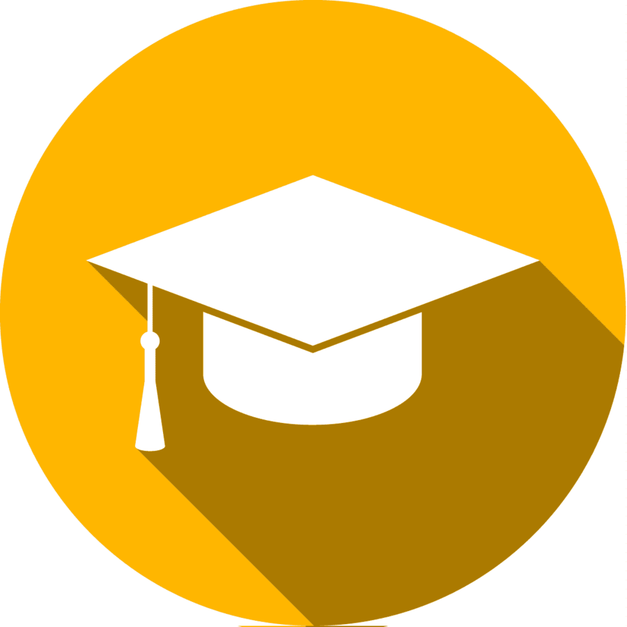 Diplome Icon Clipart Diploma Graduation Ceremony Computer - Graduate Circle Png (900x900), Png Download