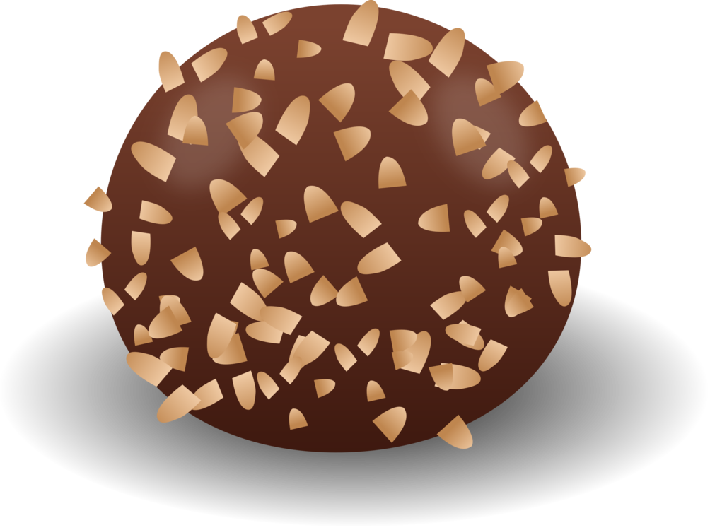Chocolate Truffle Praline Candy Chocolate Bar - Chocolate Truffle Transparent Background (1004x750), Png Download