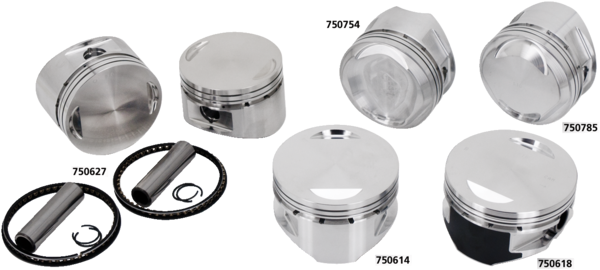 S&s Replacement Piston Kits For Use In S&s 96ci V2, - Piston (640x303), Png Download