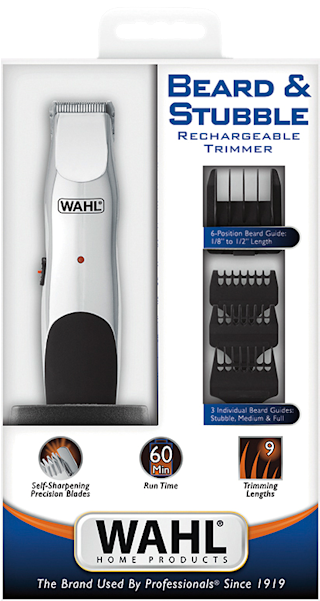 Wahl Beard & Stubble Rechargeable Trimmer 9916-4301 (600x600), Png Download