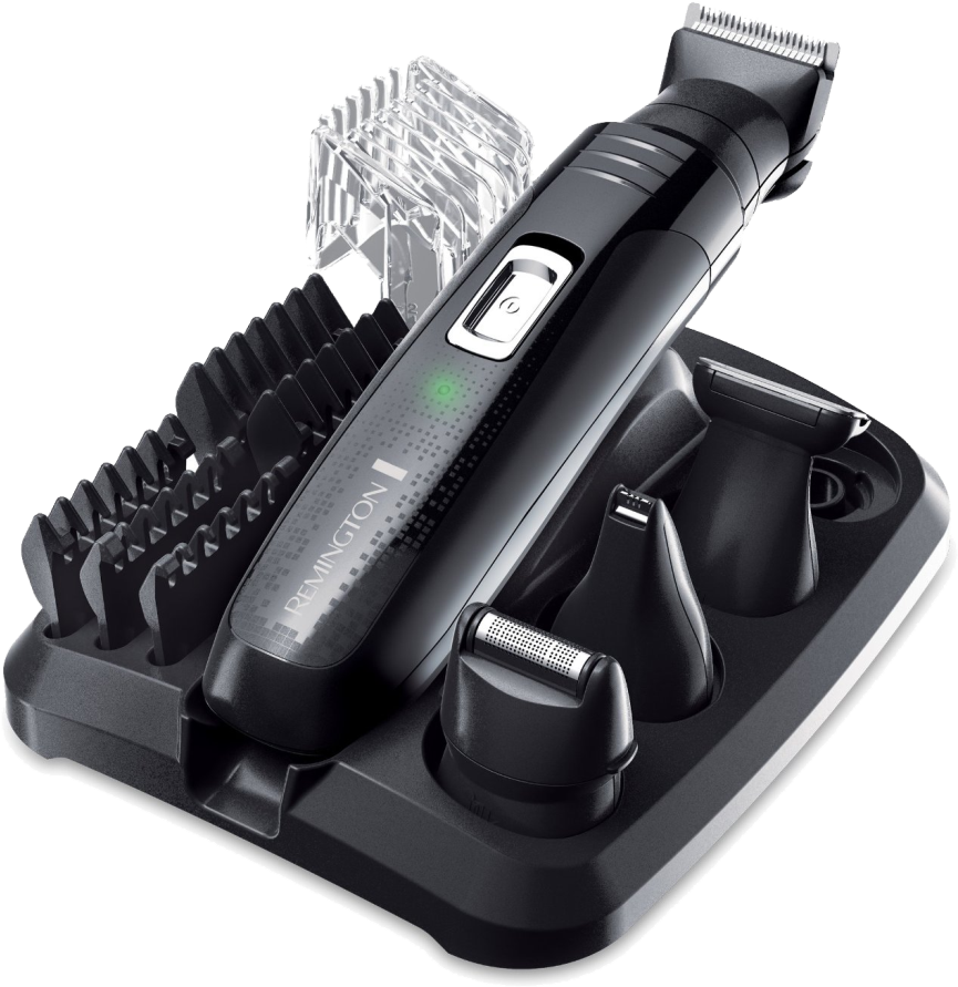 Remington Pg6130 Cordless 4 In 1 Men's Grooming Kit (900x900), Png Download