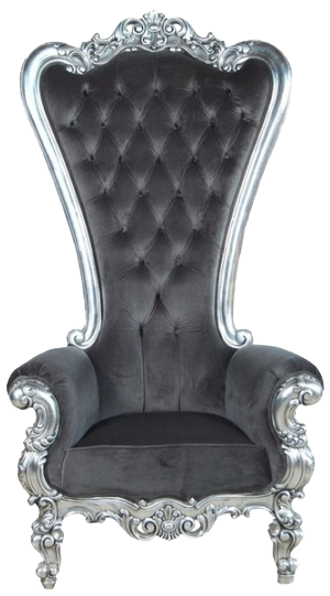Pakistan High Back Chair, Pakistan High Back Chair - Black Chair Png (540x540), Png Download