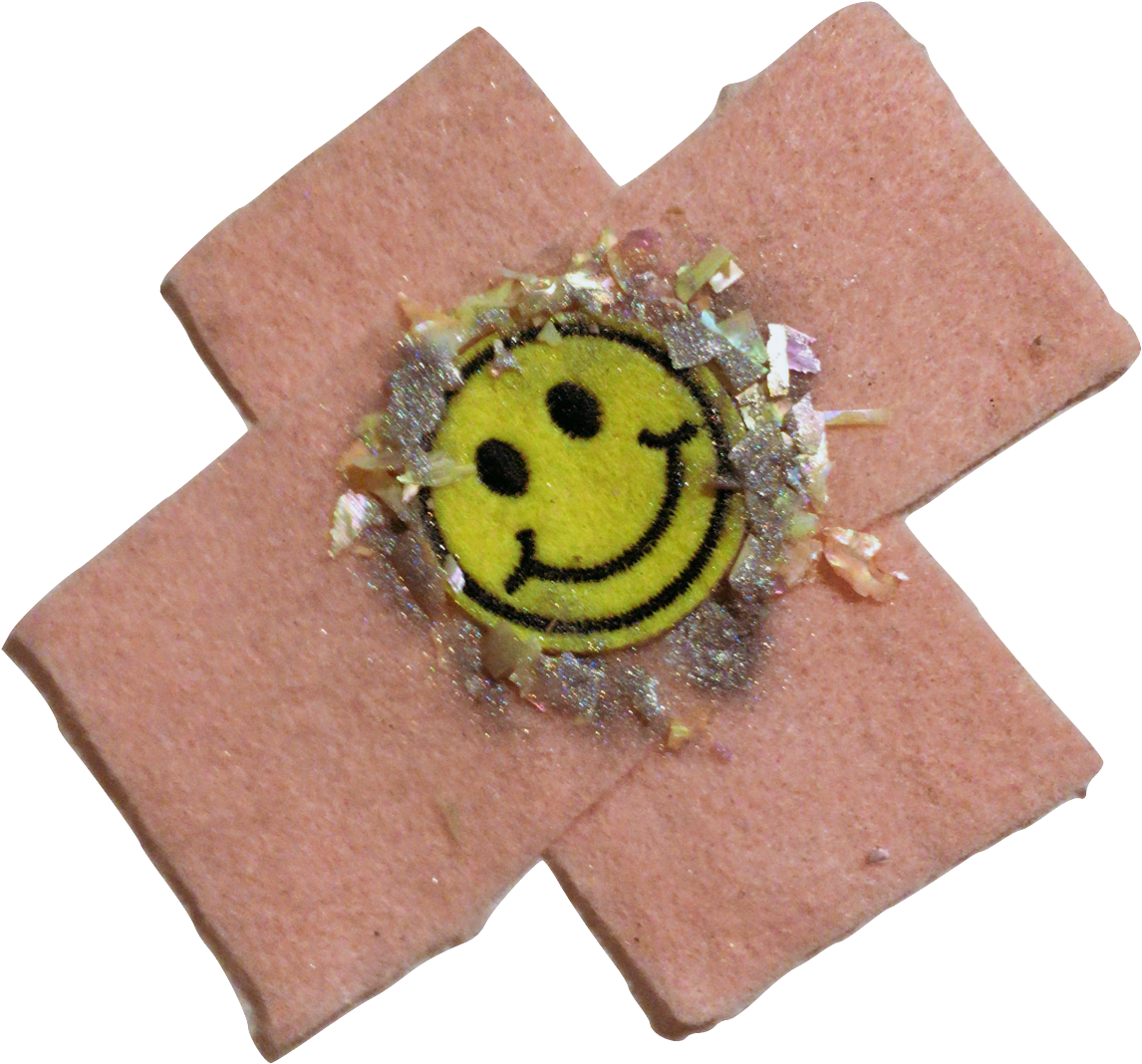 Happy Medical Cross Handmade Sew-on Patch - Medicine (1259x1173), Png Download