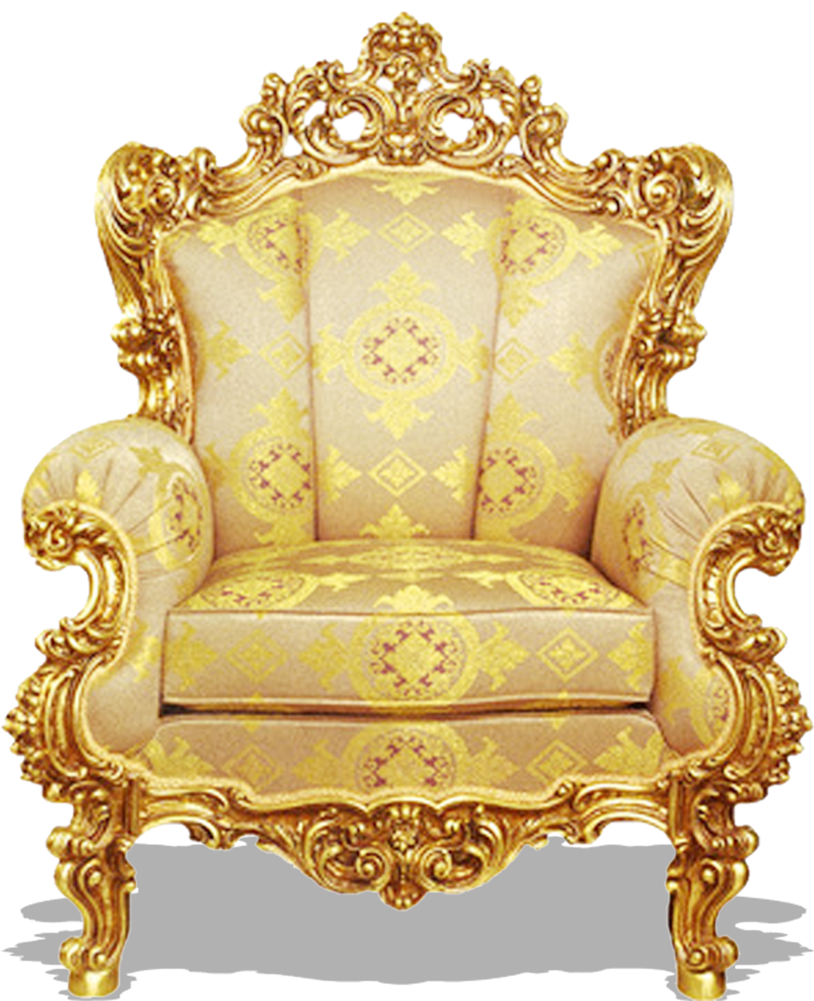 Vector Freeuse Table Couch Furniture Gold Golden Distinguished - Vie De Molière (1278x1500), Png Download