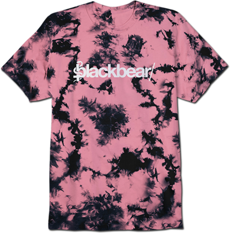 Blackbear Tie Dye Pink (1024x1024), Png Download