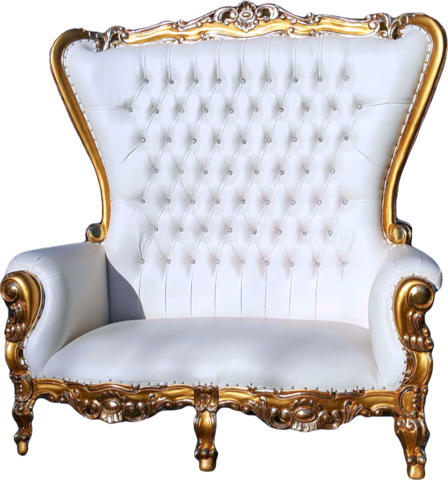 Xl Throne Chair <br><font Color=red> Available - Loveseat (448x480), Png Download