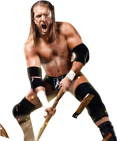 Vs Triple H Wrestlemania 27 (440x458), Png Download