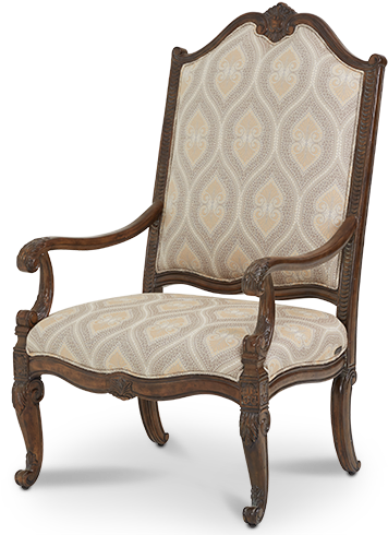 Victoria Palace Upholstery Collection Wood Chair - Aico Victoria Palace Wood Chair | Antique By Michael (600x510), Png Download