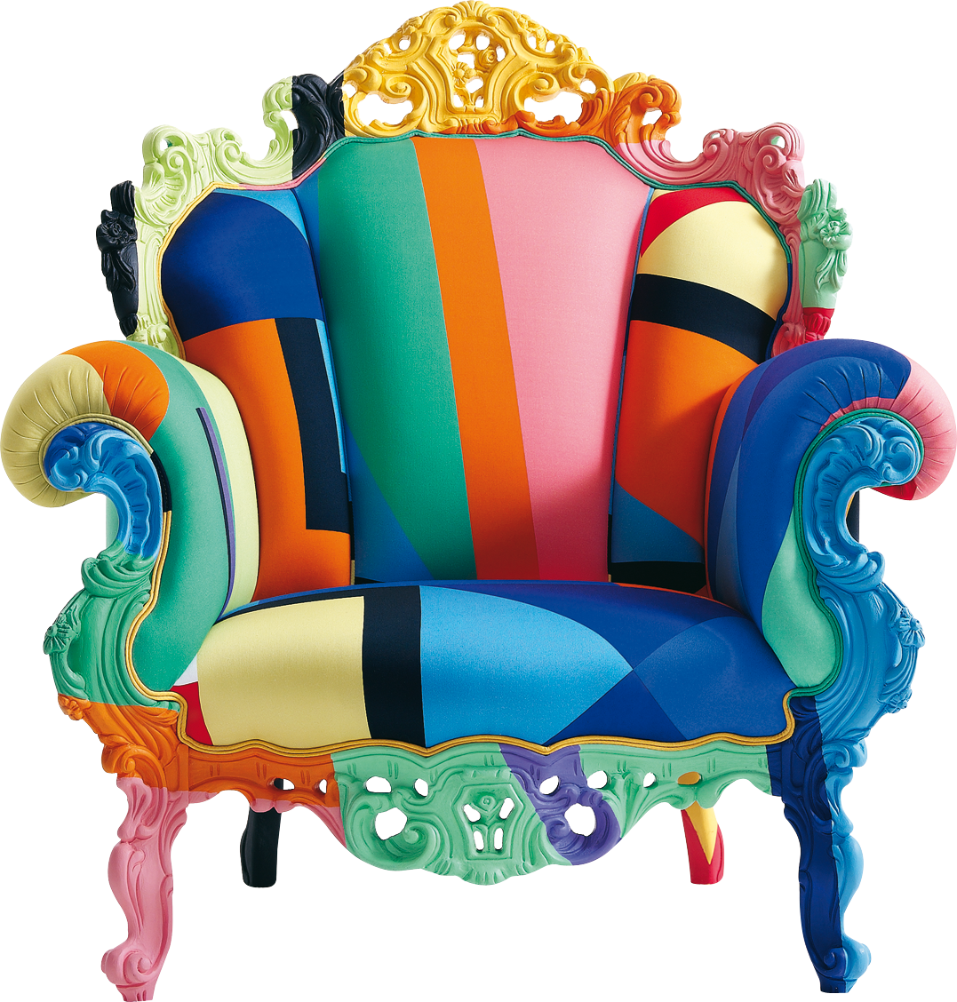 Proust Geometrica By Alessandro Mendini - Alessandro Mendini Proust Geometrica (1077x1128), Png Download