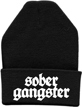 Sober Gangster Beanie - Beanie (600x600), Png Download