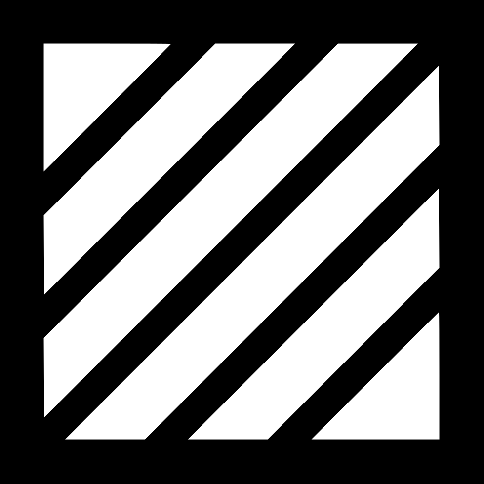 Lines Diagnol Boxed Inside Menu Abstract Comments - Navigation Light And Shapes (980x980), Png Download