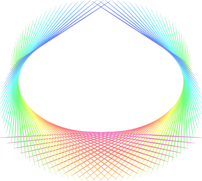 Kisscc Abstract Art Visual Design Elements And Principles - Abstract Rays Png Transparent (840x750), Png Download