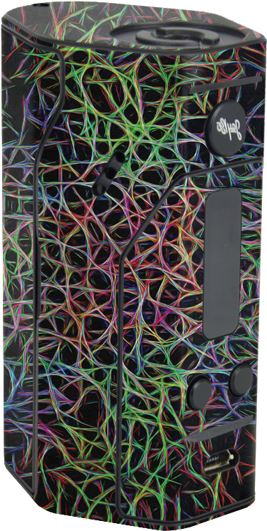 Abstract Lines Wismec Reuleaux Dna 200 - Stained Glass (1000x1000), Png Download