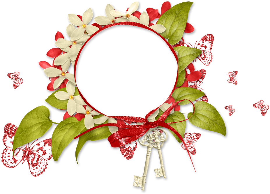 Frame, Photo Frame, Spring, Summer, Flowers, Greens - Marcos Para (960x712), Png Download