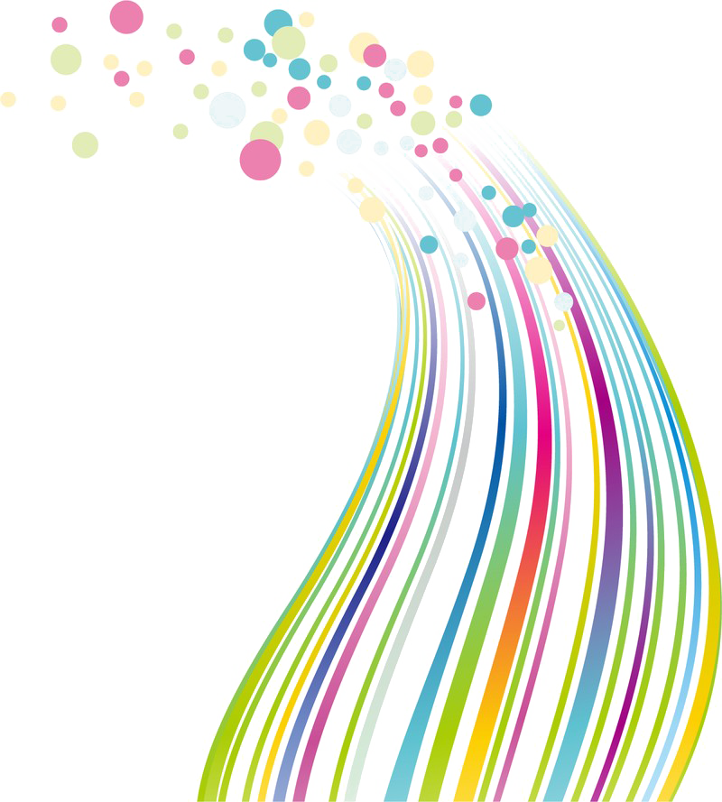 Abstract Lines Png Image - Colorful Background For Powerpoint (800x889), Png Download