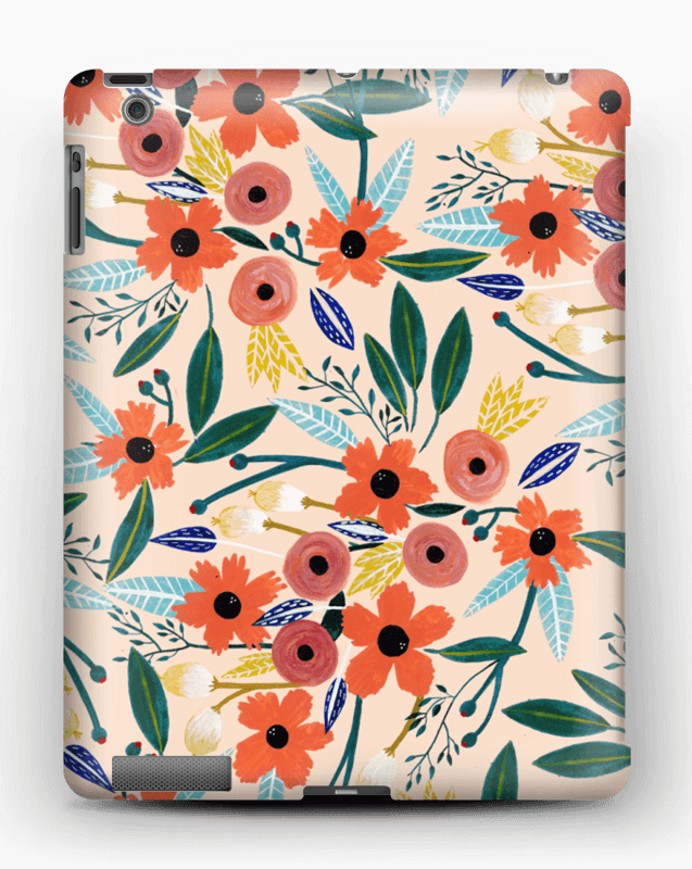 Summer Flowers Case Ipad 4/3/2 - Macbook Pro 13-inch (637x800), Png Download