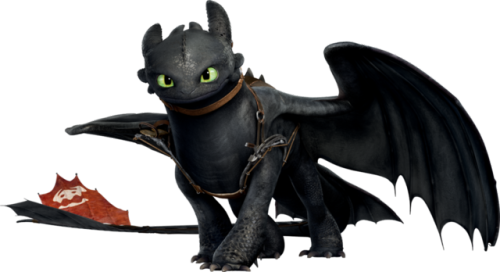Some Notable Dragons Throughout Popular Culture - Train Your Dragon Toothless (500x272), Png Download