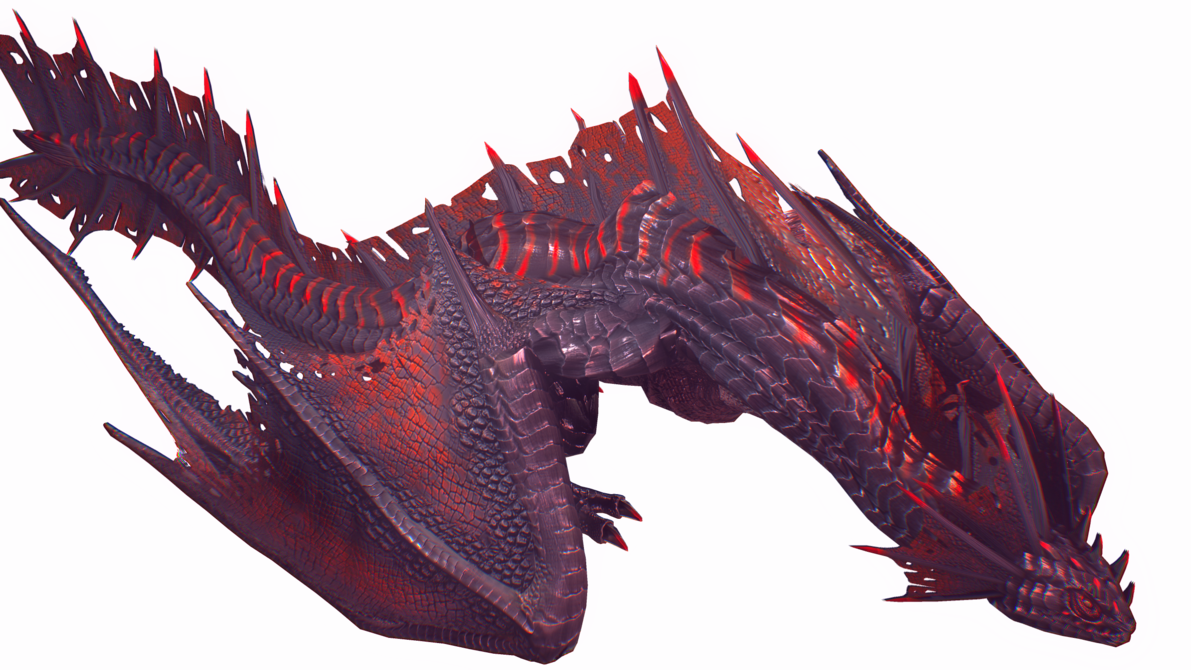J By Zerofrust On Deviantart - Skyrim Jormungandr Dragon Mod (1191x670), Png Download