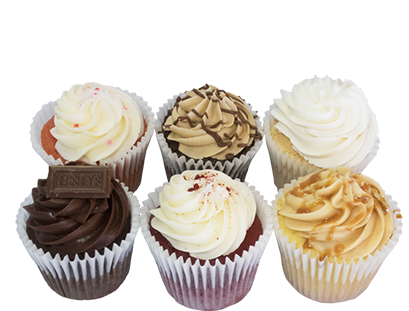 Half Dozen Cupcakes (450x450), Png Download