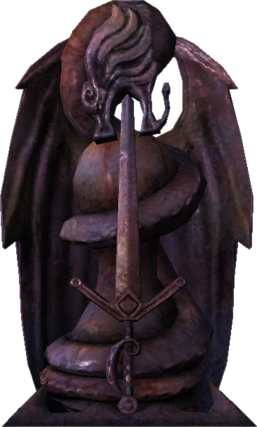 Is The Empire's Symbol That Of Akatosh Or Talos - Elder Scrolls Akatosh Shrine (368x611), Png Download