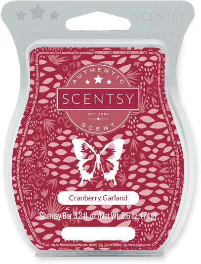 Cranberry Garland - Scentsy Crisp Orchard Air (600x600), Png Download