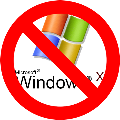 Windows Xp Support Ends In - Microsoft Windows 7 Png (406x414), Png Download